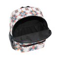 thumbnail image 6 of FORMRS School Backpack with Front Zippered Pocket 12" Student Travel Daypack, Blue Abstract Pattern, 6 of 6