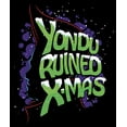 thumbnail image 2 of Men's Guardians of the Galaxy Holiday Special Yondu Ruined X-Mas  Graphic Tee Black 3X Large, 2 of 5