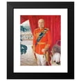 thumbnail image 2 of Tom Von Dreger 12x14 Black Modern Framed Museum Art Print Titled - Emperor Franz Joseph I. in the Galauni Form of a British Field Marshal (1913), 2 of 5