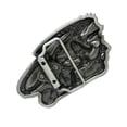thumbnail image 3 of de Motocicleta Occidental Motor de Metal La Hebilla de Cinturón de águila, 3 of 6