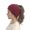 Red, variant on Aoochasliy Winter Hats Clothes Autumn and Winter Knitted Headband Horsetail Hat Wool Headband Pullover Hat