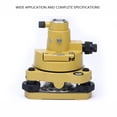 thumbnail image 3 of Tribrach without Optical Brand New for Leveling Tribraches Surveying Sturdy Measurement Tools Plummet Converter Total Station Yellow, 3 of 8