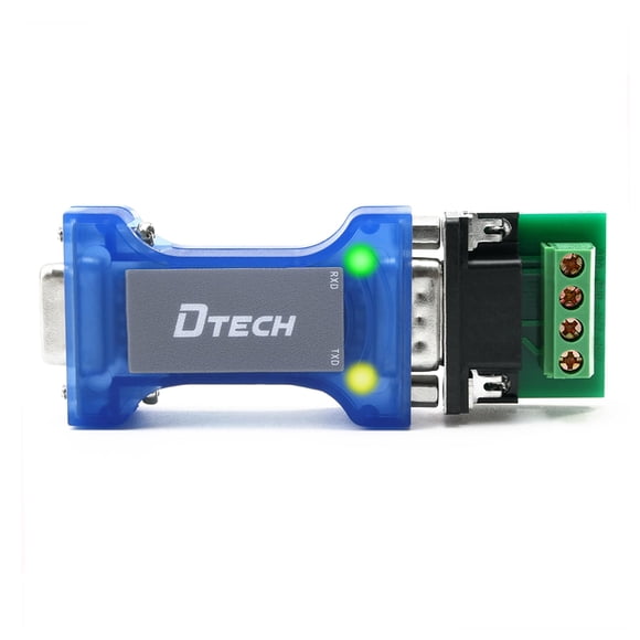Adaptador conversor RS232 a RS485 DTECH Industrial Grade