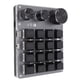thumbnail image 1 of Teclado Mecánico, 2.4G Cableado 16 Teclas LED De Teclado Retroiluminado Con 3 Perillas, 3 Modos Teclados Personalizables Compactos Para Escritorio Para PC Portátil,, 1 of 7