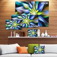 thumbnail image 3 of Dancing Pétales de Fleurs Multicolores - Impression sur Toile Florale, 3 of 4