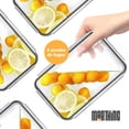 thumbnail image 2 of Set 12 Recipientes Hermeticos Found Juego 12 Contenedores Hermeticos de Plastico Para Alimentos y Almacenaje Refrigerar Microondas Topper Plastico 12 Recipientes Sellado Hermetico, 2 of 10