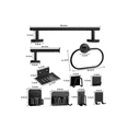 thumbnail image 4 of 15pzs Juego De Accesorios De Baño Completo 304 Inoxidable, 4 of 4