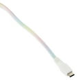 thumbnail image 4 of onn. USB to USB-C Glitter Cable, 6' Cord, Pastel Multi-Color, 4 of 6