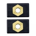 thumbnail image 1 of 3x Sujetadores de Tuercas de Perno de Riel de Kayak de Latón Y Nailon, Accesorios para Exteriores, Pernos de Hardware de Alta Resistencia Antioxidante 3 piezas, 1 of 8