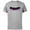 Athletic Heather, variant on Spider-Man: Across the Spider-Verse Movie Logo - Short Sleeve Cotton T-Shirt for Adults - Customized-White