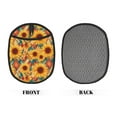 thumbnail image 2 of Naloa Diamond Bohemian Sunflower Silicone Pot Holders, Oven Mitts Heat Resistant Hot Pads, Non Slip Pot Holder for Kitchen Baking and Cooking 9.4 x 7.5 Inches, 2 of 7
