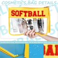 thumbnail image 2 of Bolsa de cosméticos BuyCard Softbol, 2 unidades, impermeable para mujer, 2 of 6
