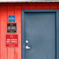 thumbnail image 5 of Signs ByLITA Square One Earth, One Chance – Protect Our Planet Sign (Red) - Small, 5 of 8