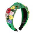 thumbnail image 4 of Qianxuan Rhinestone Crystal Headband For Women Handmade Jewelry Girls Hair Accessories Diamond Fashion Headbands Girl Handmade Beaded Glitter Flower H, 4 of 4