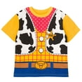 thumbnail image 2 of Disney Toy Story Baby Boys' Cosplay Short Sleeve T-Shirt Woody Yellow, 2 of 7