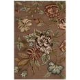 thumbnail image 2 of SAFAVIEH Blossom Abby Floral Flowers Wool Area Rug, Brown/Multi, 4' x 6', 2 of 7
