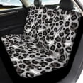 thumbnail image 4 of Pzuqiu Car Seat Covers Anti-Slip Soft Car Seat Covers Full Set Polyester Easy to Install Interior, Fit for Cars Truck Trucks, Leopard Print Grey, 4 of 10