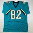 thumbnail image 4 of Autographed/Signed Jimmy Smith Jacksonville Teal Football Jersey PSA/DNA COA, 4 of 4
