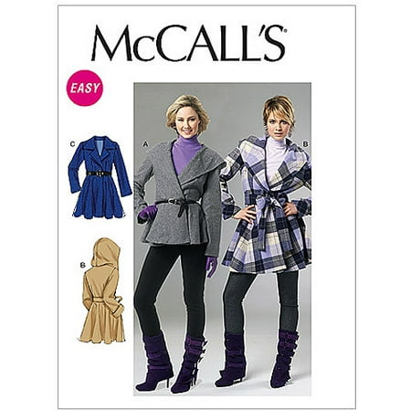 Mccall's Pattern Misses' Lined Coats And - Walmart.com