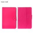 thumbnail image 1 of Étui Universel pour Tablette 7 8 9 10,1 Pouces à Rabat avec Support, Couverture pour iPad Samsung Huawei Lenovo Android Rigide PC Tablette, Étui de Protection Rose Rouge Universel 8 Pouces, 1 of 6