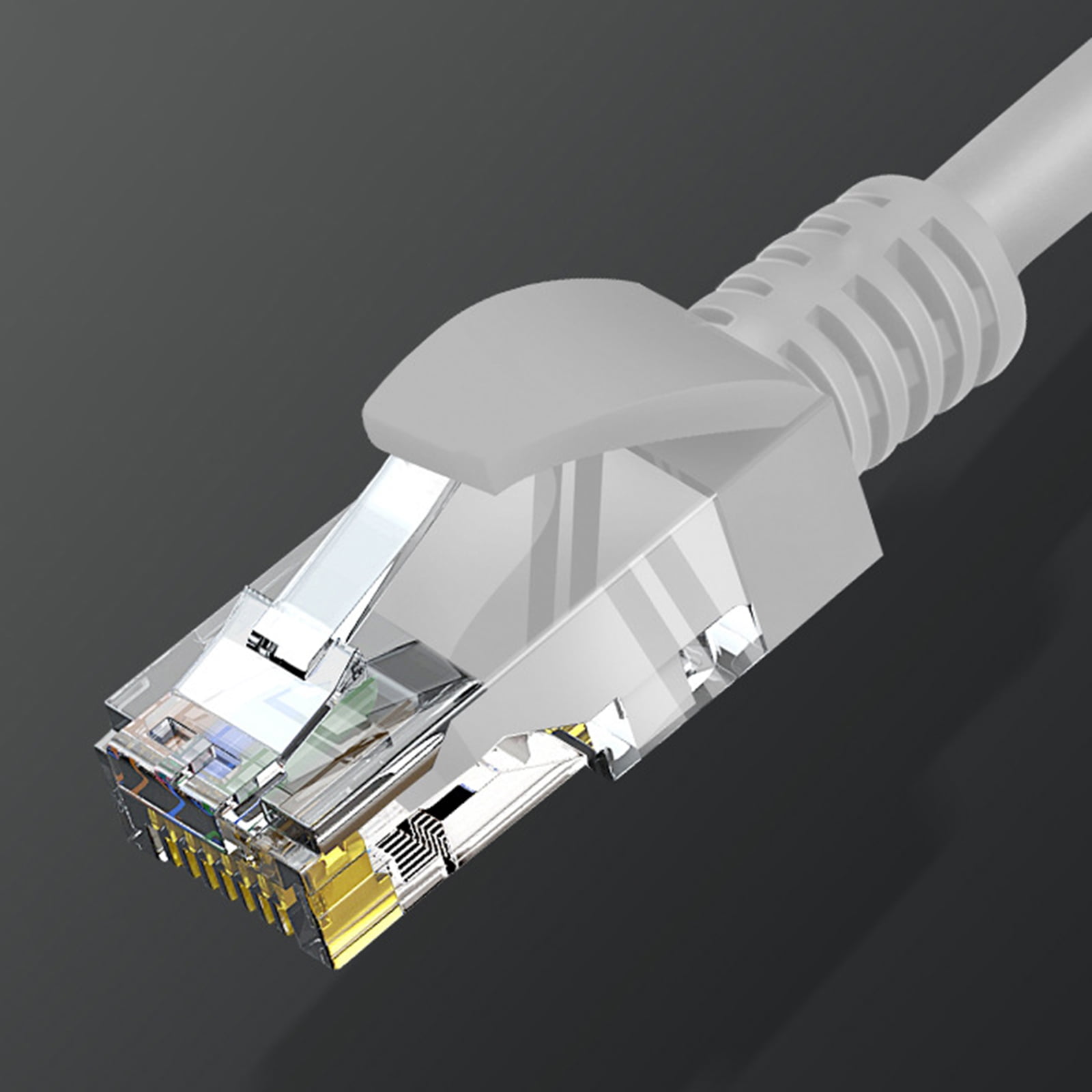Reliability RJ45 Networking Cable Cat6 Ethernet Patches Cable for Gaming and Office Equipment Connection 1000Mbps Speed