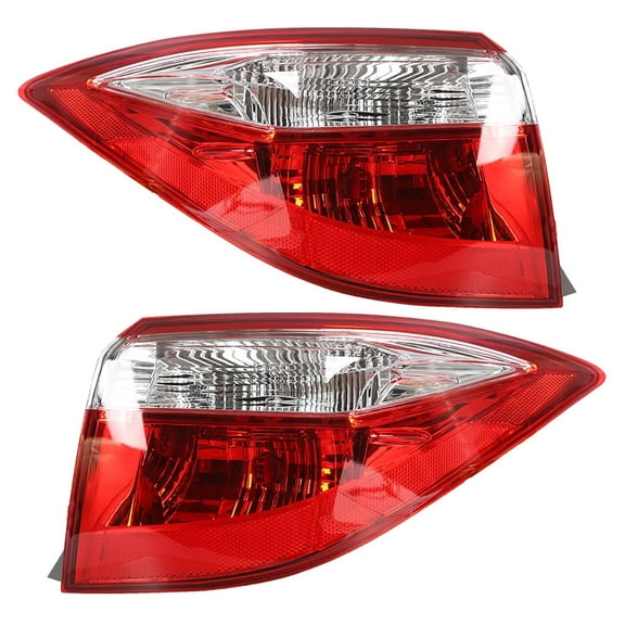 2pcs Rear Tail Light Lamp Housing Assemblies 815600275 Fit for 2014 2015 2016 Toyota Corolla, Rear Left & Right