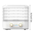 thumbnail image 3 of HLONK Comefolife Freeze Dryer Machine  Dryer Machine for Home for Candy & Snacks 360° Airflow Food Dehydrator Machine  Adjustable Timer Temperature Control for Beef Fruits Meat Vegetable, 3 of 9