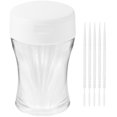 thumbnail image 1 of 200pcs Double-head Toothpicks Plastic Oral Care Interdental Floss Cleaners (White), 1 of 9
