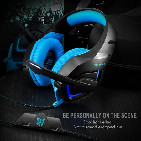 Gaming Headset Music Headphone Mic For PC Laptop PS3 PS4 Xbox 360E