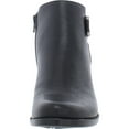 thumbnail image 2 of Baretraps Womens Reggie Side Buckle Almond Toe Ankle Boots, 2 of 3