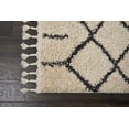 thumbnail image 5 of Nourison Moroccan Shag Bohemian Cream 7'10" x 10'6" Area Rug, (8' x 11'), 5 of 7