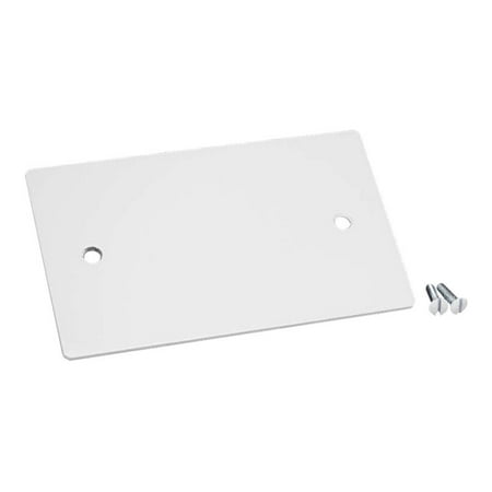 C2g Wiremold Evolution Series Floor Box Blank Device Plate In Floor Box Cover White