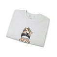thumbnail image 4 of Blessed Mama Sweatshirts, Thanksgiving Sweatshirts, Messy Bun Sweatshirts, 4 of 5