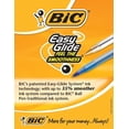 thumbnail image 2 of Stylos-bille noirs BIC Round Stic Extra Valeur, pointe moyenne (1,0 mm), paquet de 10 stylos en vrac, corps rond et souple pour une écriture confortable, 2 of 3