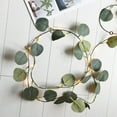 thumbnail image 4 of Mnhhatv Twinkling Rattan Leaf Light Garland With Warm White LED, USB Powered Vine, Indoor Outdoor Living Wedding Table Or Wall Accent, Romantic Soft Lighting, Flexible Hanging Decor, Gift, 4 of 8