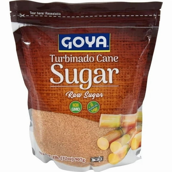 Goya Turbinado Cane Sugar, 32 oz (2 Pack)