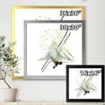 thumbnail image 4 of Designart 'Mountain Sky With Gouache Of Abstract Landscape' Modern Framed Art Print, 4 of 4