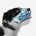 thumbnail image 1 of Dog Muzzle Anti Biting  Anti Eating Lightweight  Durable Humanized Adjustable Black Sky Blue, 1 of 5