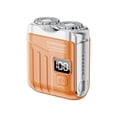 thumbnail image 1 of Afeitadora Eléctrica para Hombre, Recargable por USB, Doble Cuchilla, Recortadora de Barba para Uso en Seco y Húmedo, Afeitadora Eléctrica Portátil y Lavable D, 1 of 5