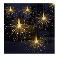 thumbnail image 5 of Topboutique Firework Lights Led Copper Wire Starburst String Lights,Wedding Christmas Decorative Hanging Lights for Party Patio Garden Decoration,Outdoor Decorative Lights (60 Branches/120 Lights), 5 of 8