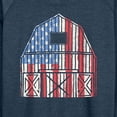 thumbnail image 3 of Instant Message - USA Barn Lightweight French Terry Wide Neck Long Sleeve Graphic Shirt, 3 of 6