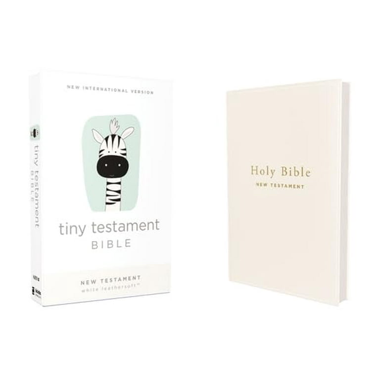 Niv, Tiny Testament Bible, New Testament, Leathersoft, White