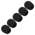 thumbnail image 2 of Yeacher Mini Pare-Brise de Microphone Housses en Mousse pour Casque Lavalier Microphone Noir, Lot de 5 Pcs, 2 of 6