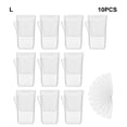 thumbnail image 4 of kurtrusly 10 Pcs Pots de Fleurs en ABS Petits Auto-Arrosants avec Trous de Drainage Intérieur Extérieur Croissance Réduisant le Risque de Pourriture des Racines 9.5*6.4cm, 4 of 6