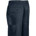 thumbnail image 6 of Full Elastic-Waist Pants with Mock Fly-5 Pocket  Belt Loops, 6 of 11