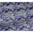 thumbnail image 5 of oneOone Cotton Jersey Blue Fabric Texture Craft Projects Decor Fabric Printed By The Yard 58 Inch Wide, 5 of 6