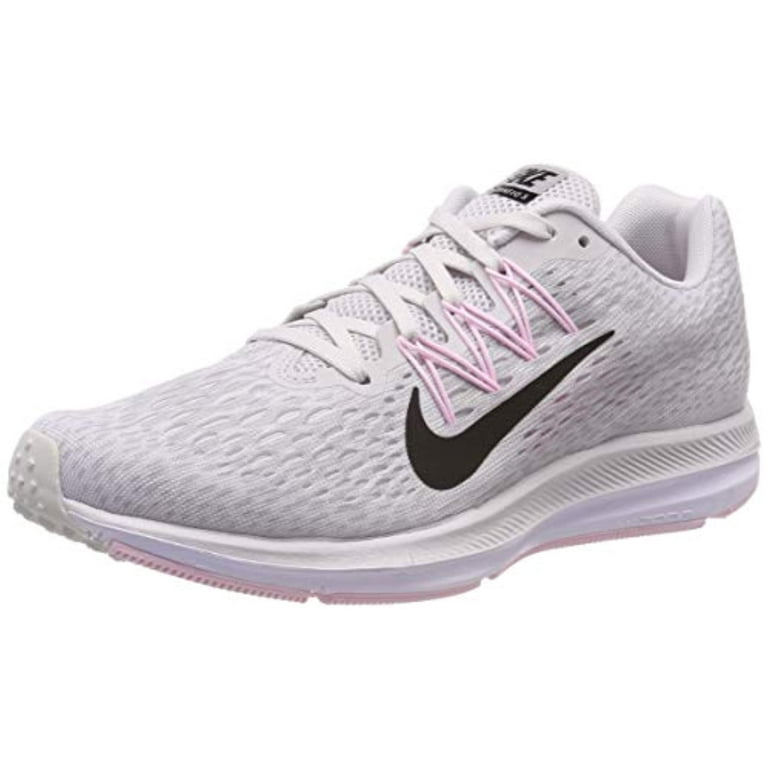 Nike Womens Zoom Winflo 5 Running Sneakers Vast Grey/Atmosphere Grey/Pink Foam/Black (7.5 B US) - Walmart.com