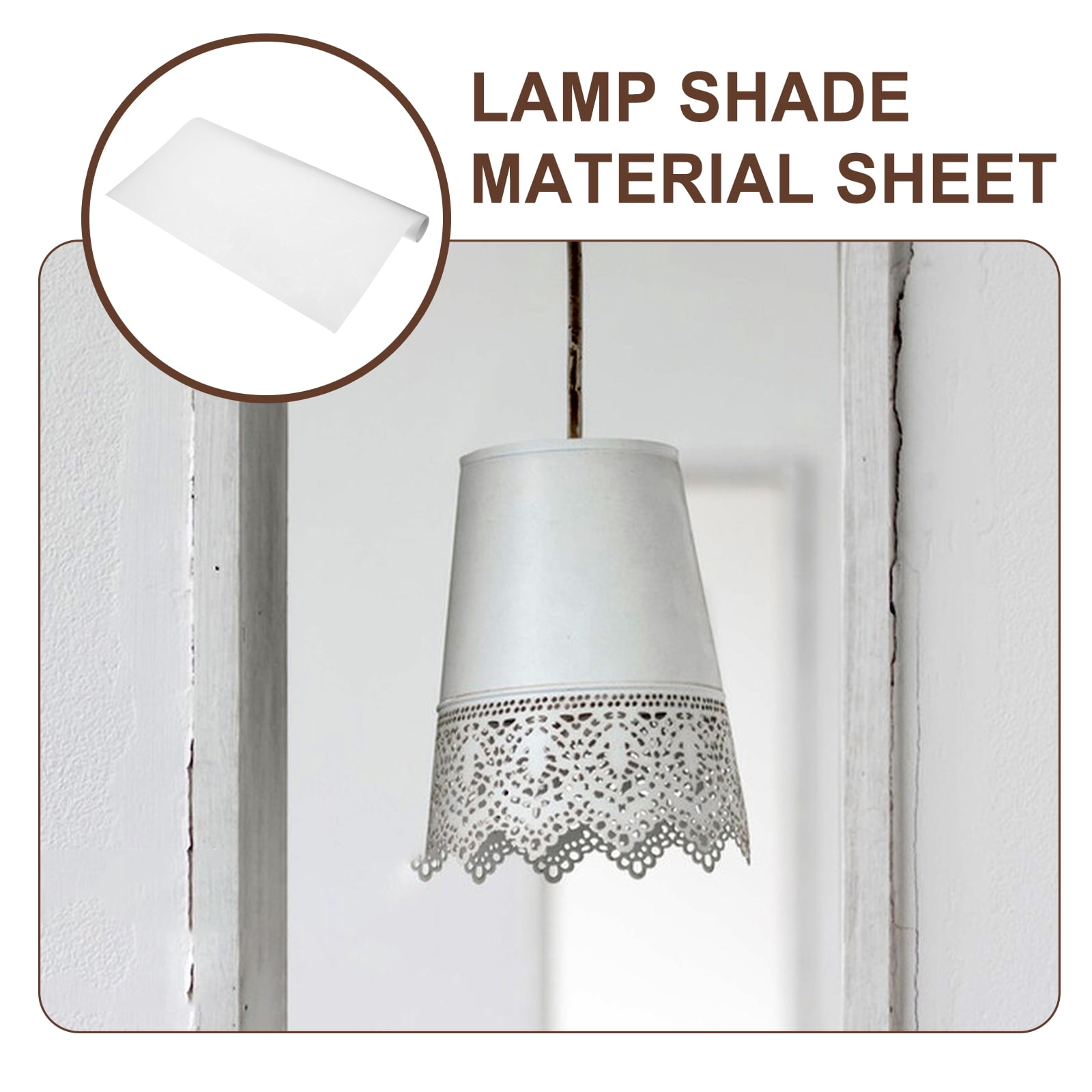 1 Roll Lamp Shade Material DIY Lampshade Kit Light Cover Sheet Lamp Shade Sheet