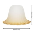 thumbnail image 4 of Lustre Moderne avec Abat-Jour en Verre, 4 of 9