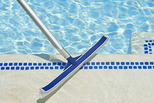 Poolmaster Classic Collection 18-Inch Vinyl Liner Swimming Pool & Spa Cleaning Brush with Bumper